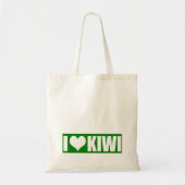 Tote Bag J'aime le kiwi (Devant)