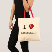 Tote Bag J'aime le Limoncello (Devant (produit))