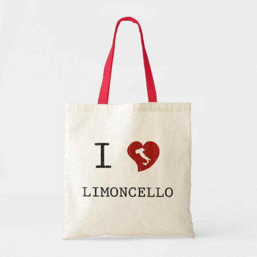 Tote Bag J'aime le Limoncello (Devant)