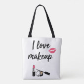 Tote Bag J'aime le maquillage (Dos)
