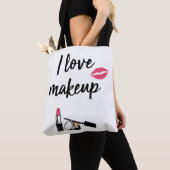 Tote Bag J'aime le maquillage (De près)