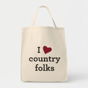 Tote Bag J'aime le pays