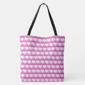 Tote Bag J'aime le rose (Dos)