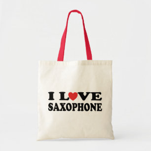 Tote Bag J'aime le saxophone