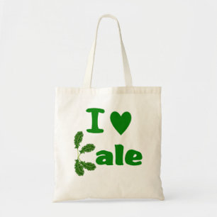 Tote Bag J'aime le tissu réutilisable d'épicerie de chou