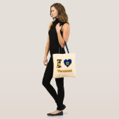 Tote Bag J'aime le Vermont (Devant (modèle))