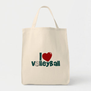 Tote Bag J'aime le volleyball