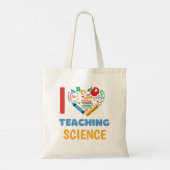 Tote Bag J'aime l'enseignement (Dos)
