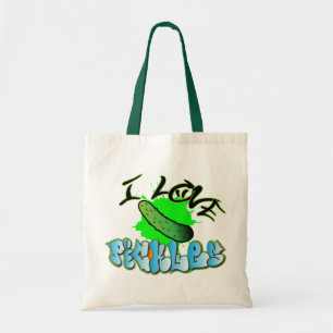Tote Bag J'aime l'épicerie Fourre-tout de conserves au