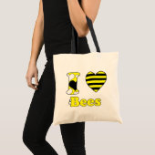 Tote Bag J'aime les abeilles (Devant (produit))