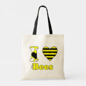 Tote Bag J'aime les abeilles (Dos)