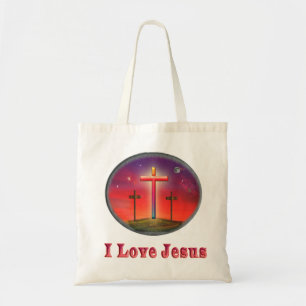 Tote Bag J'aime les cadeaux de Jésus