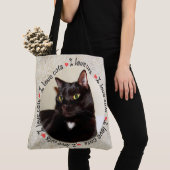 Tote Bag J'aime les chats (De près)