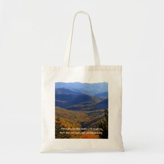 Tote Bag J'aime les endroits (Devant)