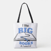 Tote Bag J'aime les grands livres (Dos)