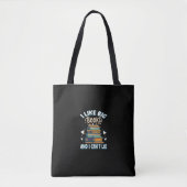 Tote Bag J'aime les grands livres et je ne peux pas mentir (Devant)