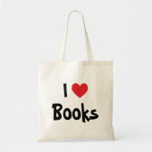Tote Bag J'aime les livres (Devant)