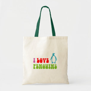 Tote Bag J'aime les pingouins