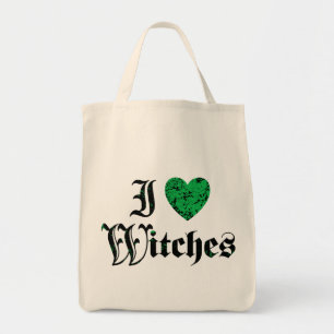 Tote Bag J'aime les sorcières