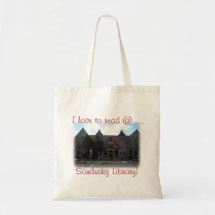Tote Bag J'aime lire @ la bibliothèque de Sandusky