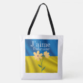 Tote Bag J'aime l'Ukraine (Devant)