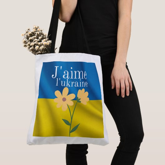 Tote Bag J'aime l'Ukraine (De près)