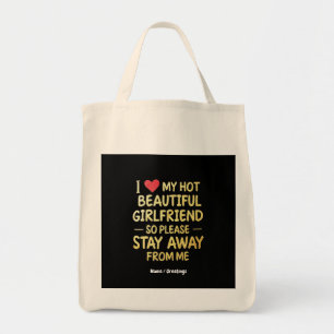 Tote Bag J'Aime Ma Belle Fille Chaude, Alors S'Il Vous Plaî