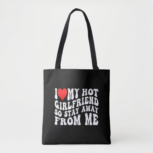 Tote Bag J'Aime Ma Fille Chaude (Devant)