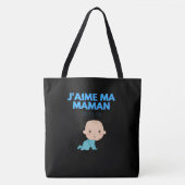 Tote Bag J'aime ma maman (Devant)