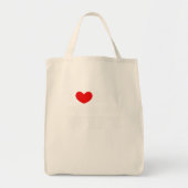 Tote Bag J'Aime Ma Super Femme Chaude J'Aime Mon Super Chau (Devant)