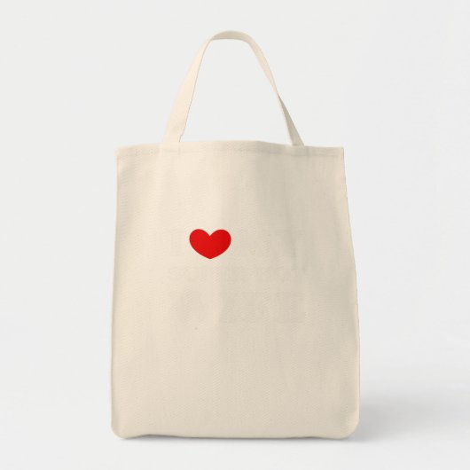 Tote Bag J'Aime Ma Super Femme Chaude J'Aime Mon Super Chau (Devant)