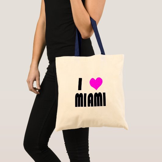 Tote Bag J'aime Miami (Devant (produit))