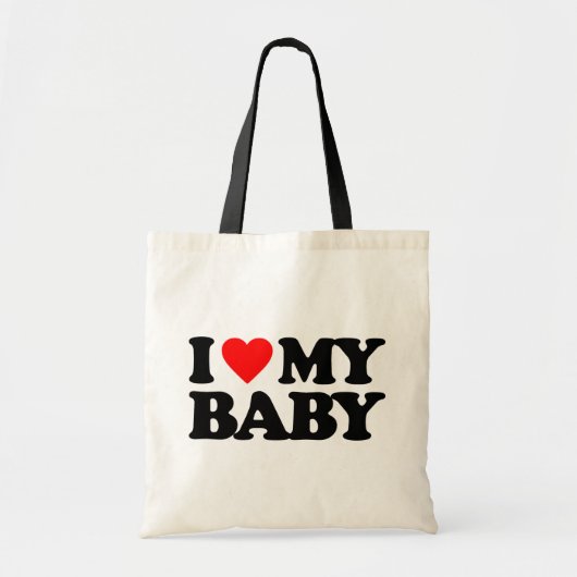 TOTE BAG J'AIME MON BÉBÉ (Devant)