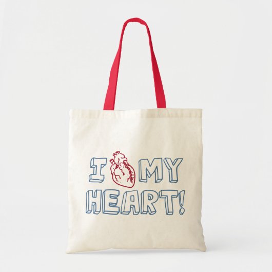 Tote Bag J'Aime Mon Coeur (Devant)