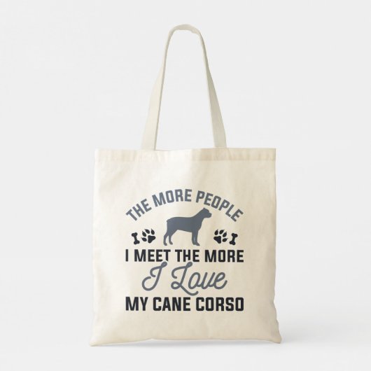 Tote Bag J'Aime Mon Corso De Canne (Dos)