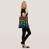 Tote Bag J'aime mon fils transgenre Gay pride LGBT Drapeau (Sur le modèle)