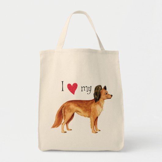 Tote Bag J'aime mon jouet russe (Devant)
