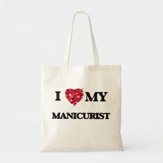 Tote Bag J'aime mon manucure (Devant)