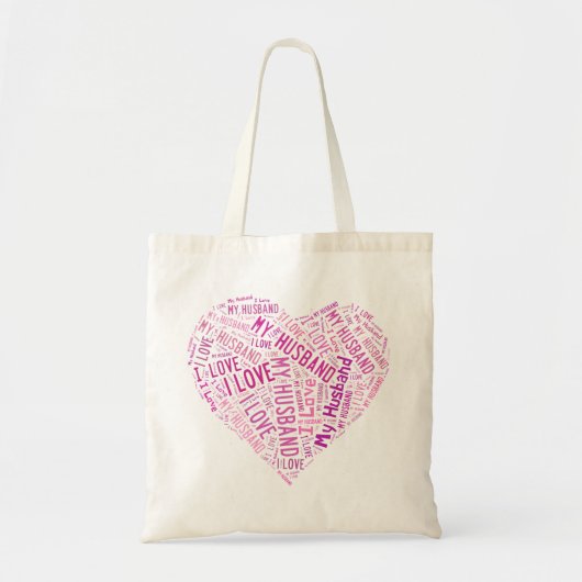 Tote Bag J'Aime Mon Mari (Devant)