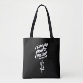 Tote Bag 'J'Aime Mon Noodle Pulled' (Devant)