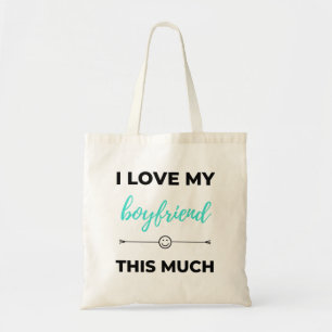 Tote Bag J'Aime Mon Petit-Ami Si Noir