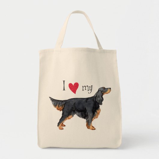 Tote Bag J'aime mon poseur de Gordon (Devant)