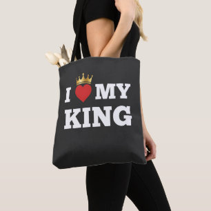 Tote Bag J'aime mon roi