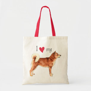 Tote Bag J'aime mon Shiba Inu