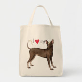 Tote Bag J'aime mon Xolo (Devant)