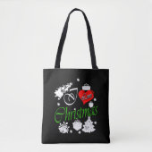 Tote Bag J'aime Noël (Devant)