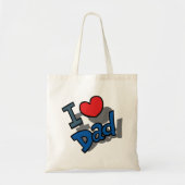 Tote Bag J'aime papa (Devant)