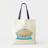 Tote Bag j'aime pi (Devant)