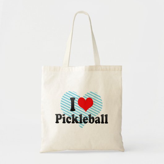 Tote Bag J'aime Pickleball (Devant)