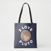 Tote Bag J'aime Pluton (Devant)